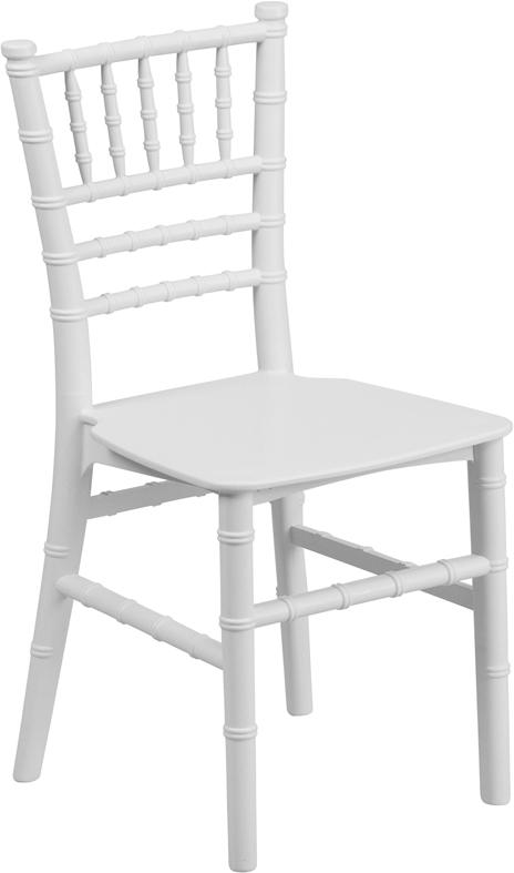 Flash Furniture Kids White Resin Chiavari Chair – LE-L-7K-WH-GG Online Hot Sale