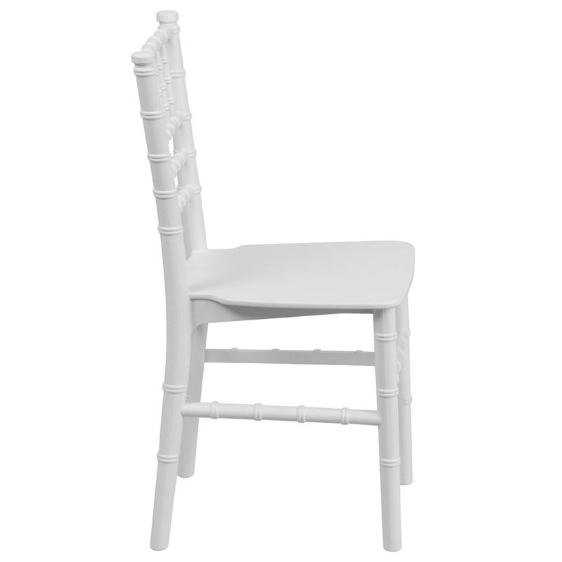 Flash Furniture Kids White Resin Chiavari Chair – LE-L-7K-WH-GG Online Hot Sale
