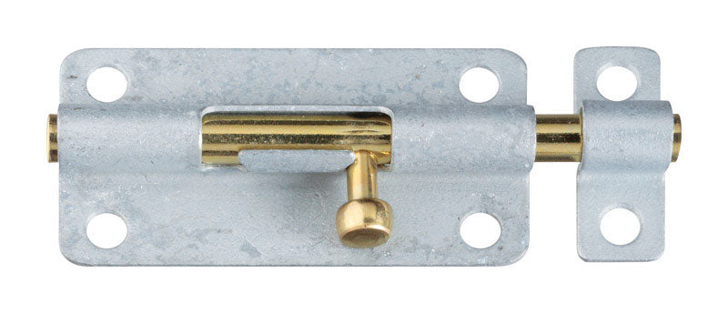 BARREL BOLT GLV/BRASS 4″ Hot on Sale