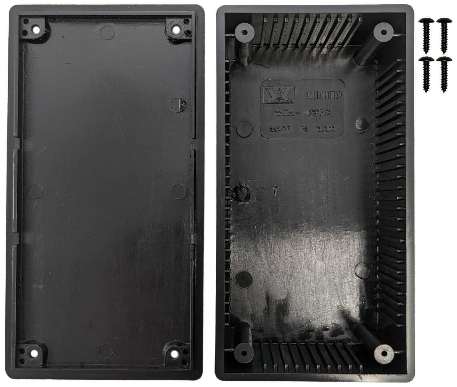 ABS Plastic Electronic Project Box with 4 Screws and Lid, 4.9″ x 2.5″ x 1.5″ Supply