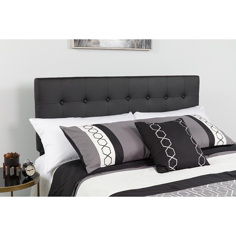 Flash Furniture Lennox Tufted Upholstered Twin Size Headboard in Black Vinyl – HG-HB1705-T-BK-GG Hot on Sale