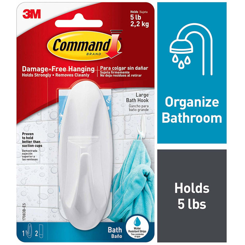 BATH HOOK WHT 4-1/8″ L Discount