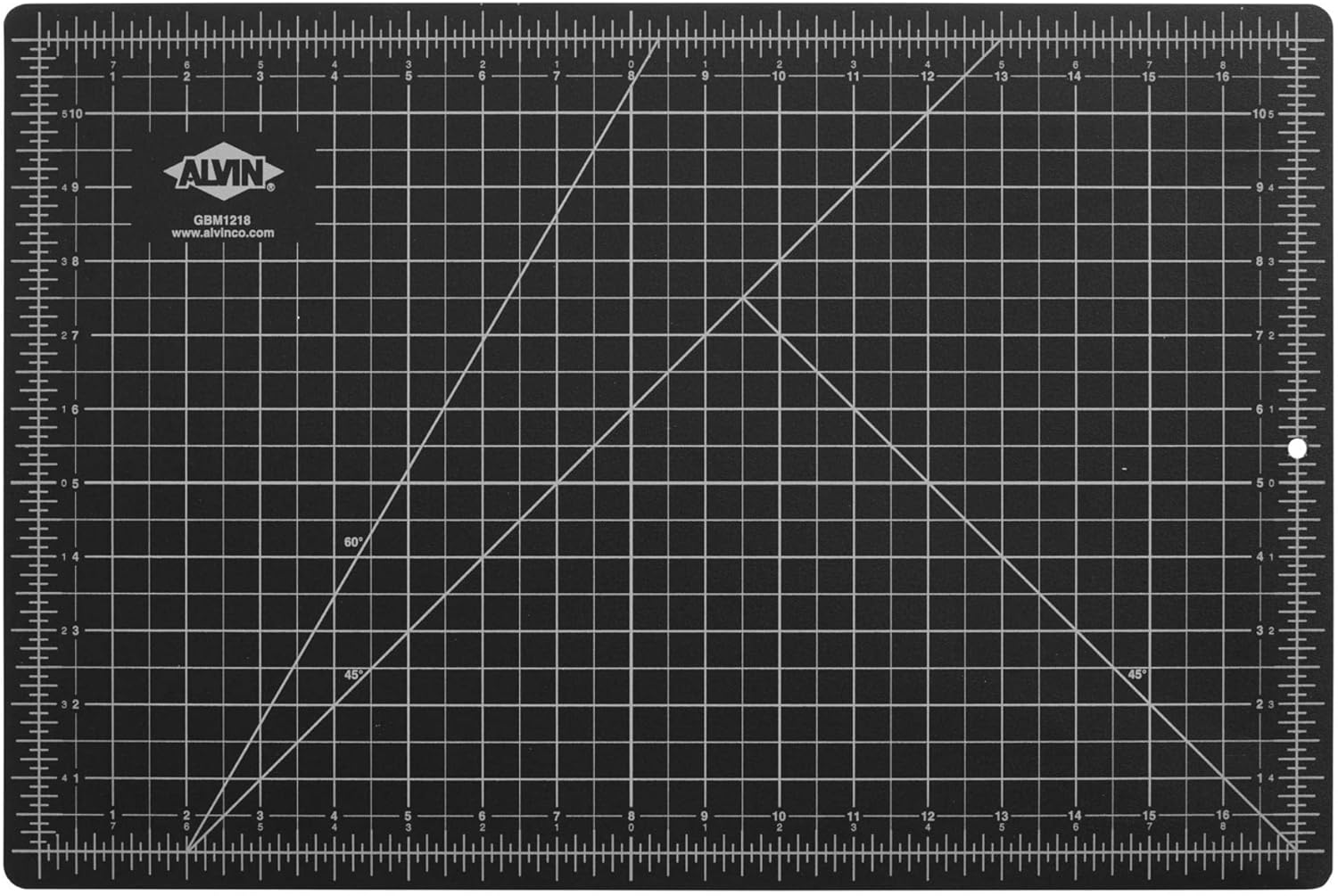 Alvin Cutting Mat Professional Self-Healing 12″x18″ Model GBM1218 Green/Black Double-Sided, Reversible Mats/Rotary Cutting Board for Crafts, Sewing, Fabric – 12×18 Inch Fashion