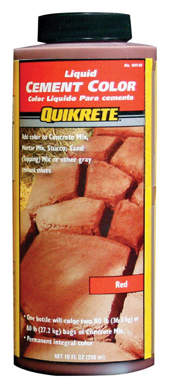COLORANT CEMENT 10OZ RED Hot on Sale