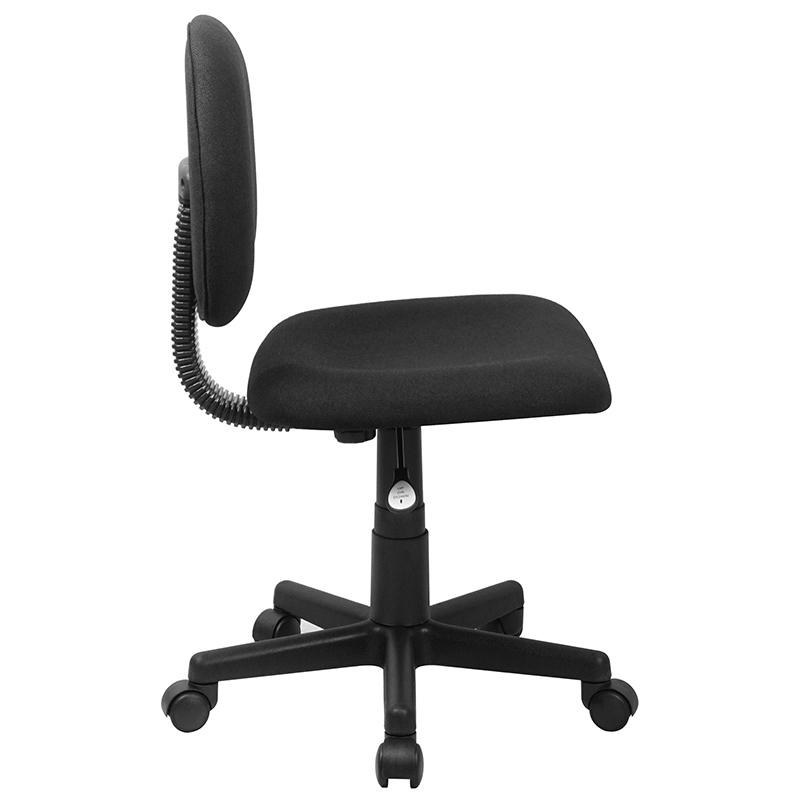 Flash Furniture Mid-Back Black Fabric Swivel Task Chair – BT-660-BK-GG Online Hot Sale