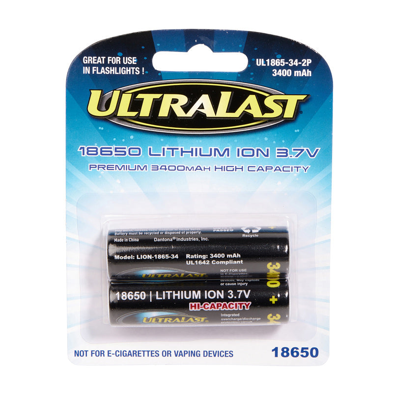 BATRY LI-ION 18650 2PK Sale