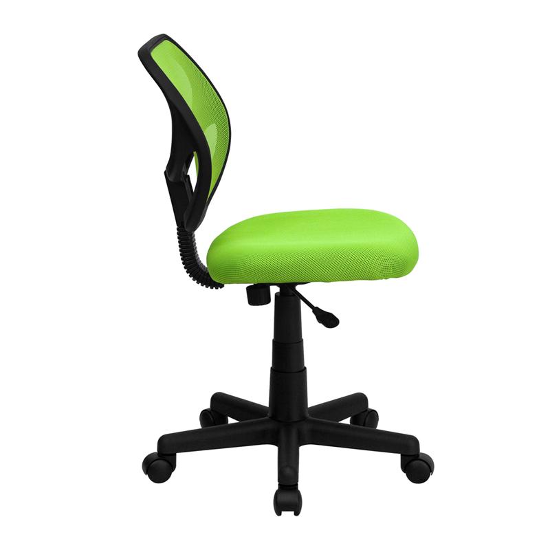Flash Furniture Mid-Back Green Mesh Swivel Task Chair – WA-3074-GN-GG Hot on Sale