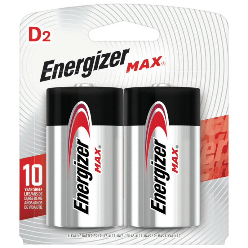 BATTERY ALKALINE D 2PK Discount
