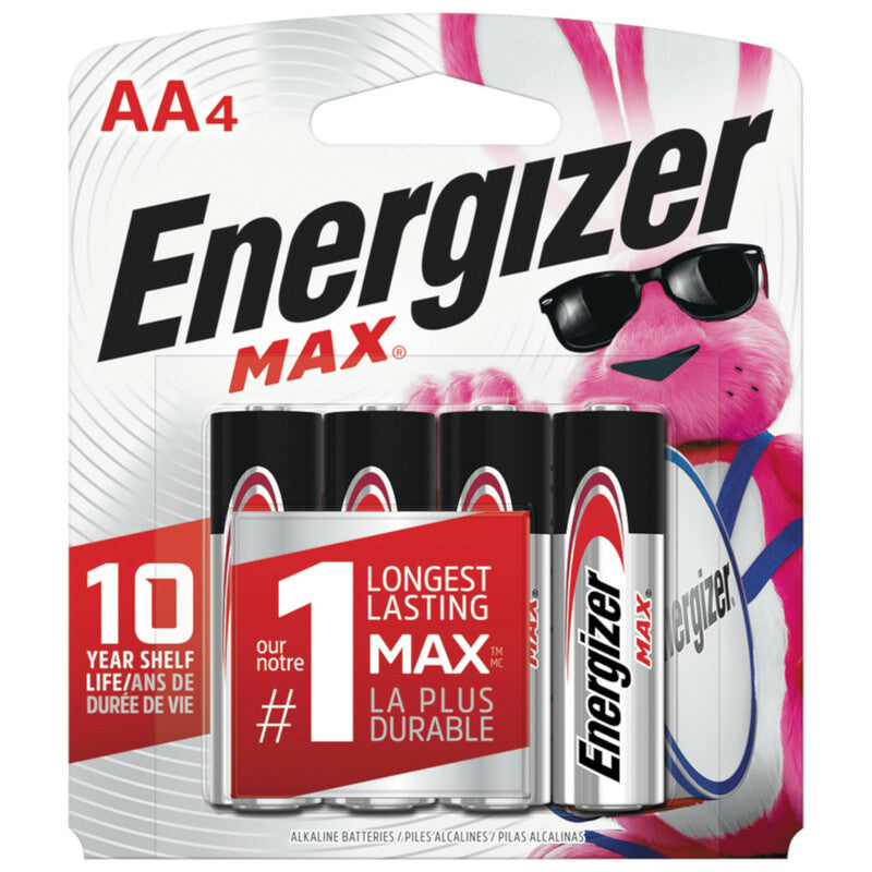 BATTERY ALKALINE AA 4PK Online now