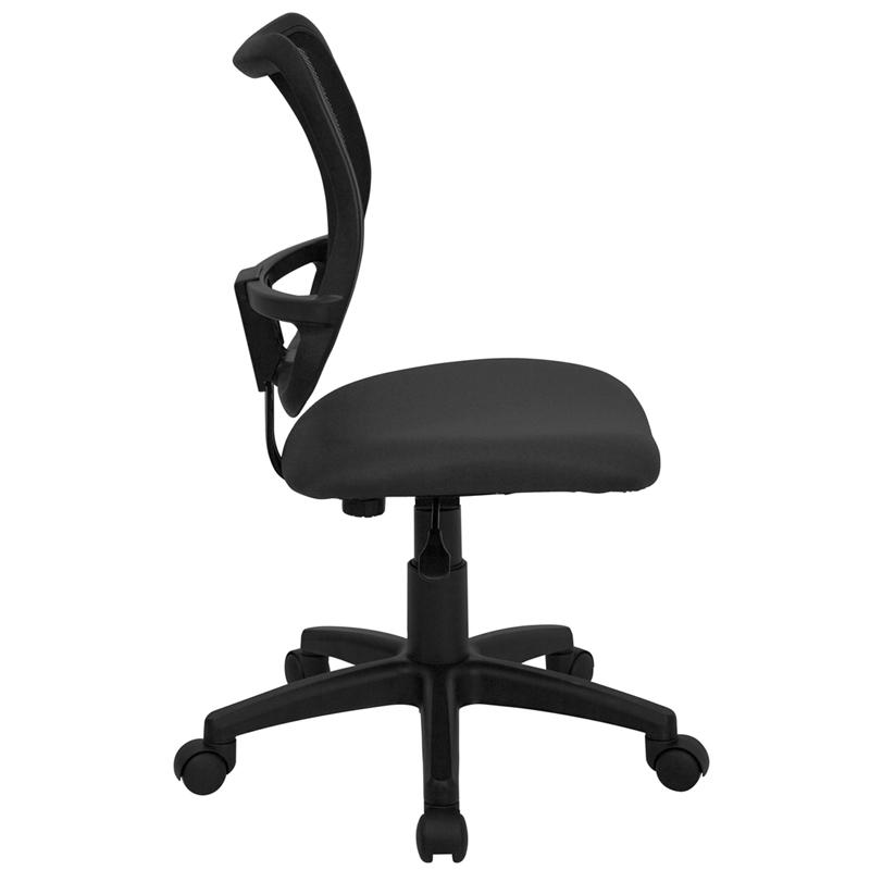 Flash Furniture Mid-Back Gray Mesh Swivel Task Chair – WL-A277-GY-GG Online Sale