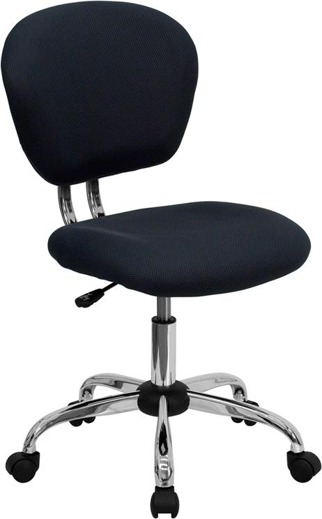 Flash Furniture Mid-Back Gray Mesh Padded Swivel Task Chair with Chrome Base – H-2376-F-GY-GG Online Sale