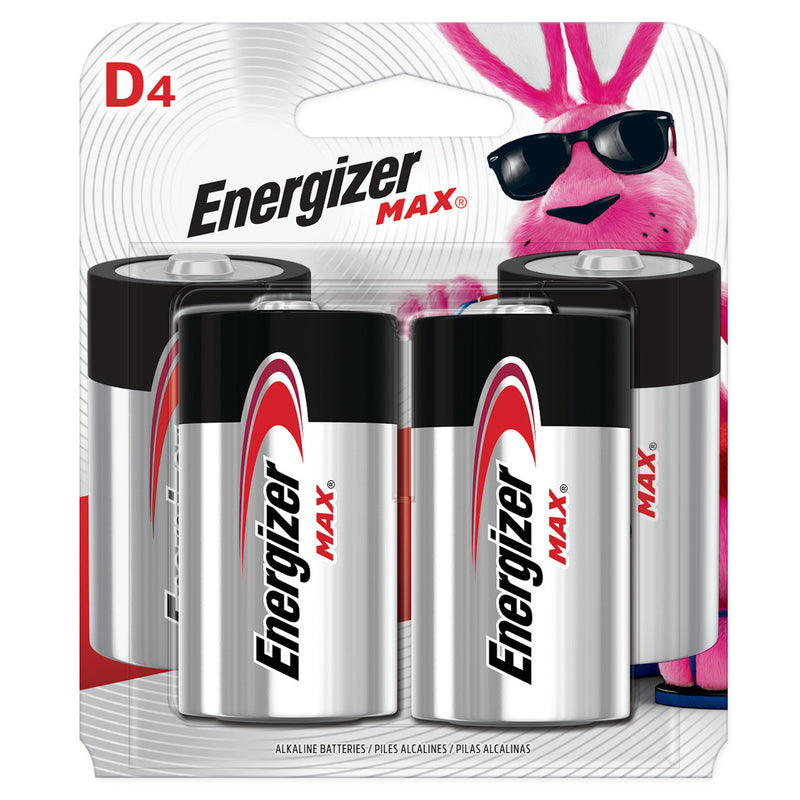 BATTERY ALKALINE D 4PK Hot on Sale