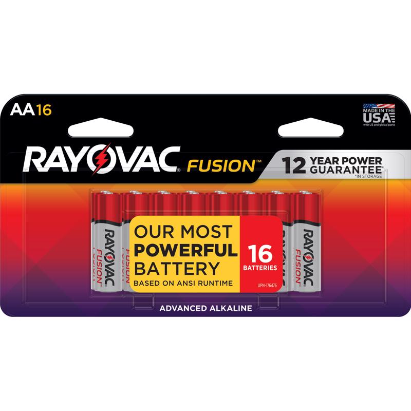 BATTERY ALKALINE AA 16PK Online Hot Sale