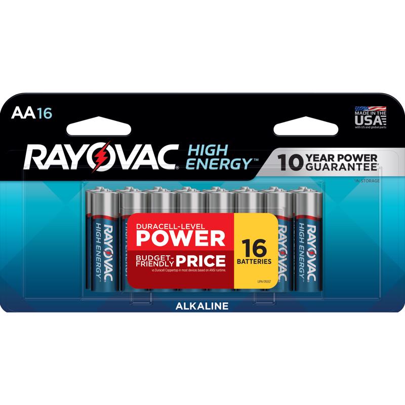 BATTERY ALKALINE AA 16PK Online Hot Sale