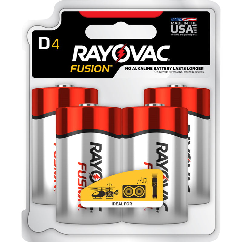 BATTERY ALKALINE D 4PK Discount