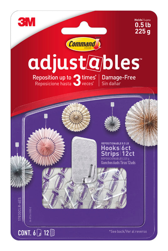 COMMAND ADJUST HOOK 6PK Supply