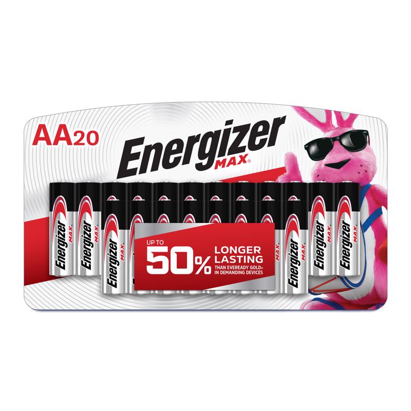 BATTERY ALKALINE AA 20PK Online Sale