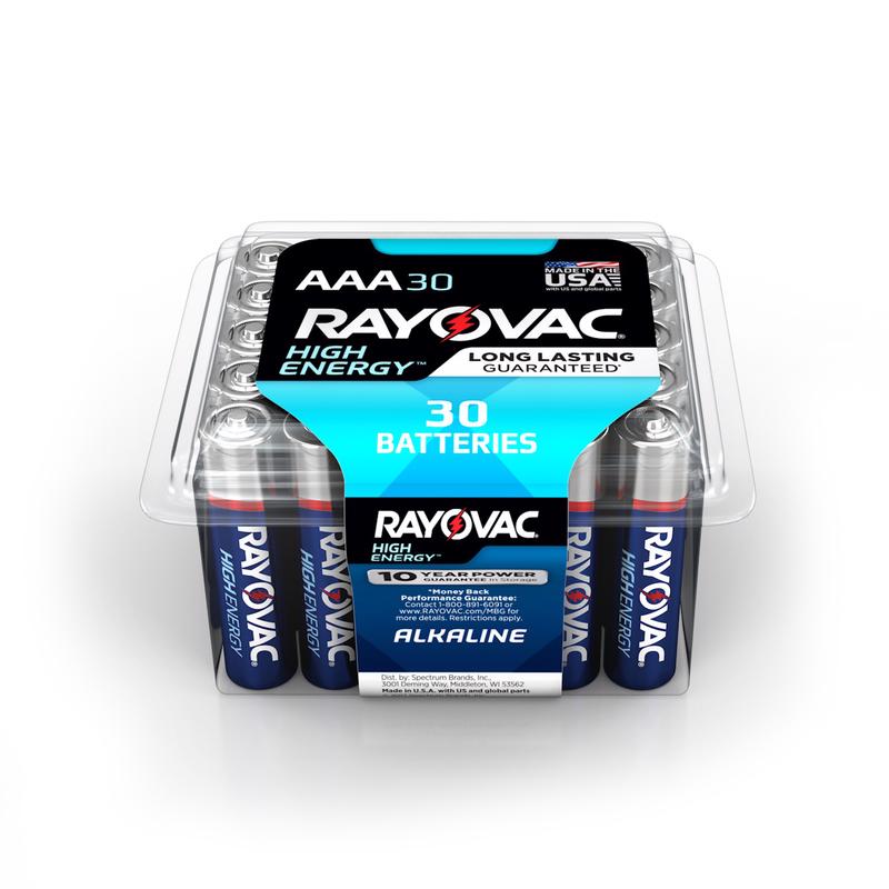 BATTERY ALKALINE AAA30PK Online
