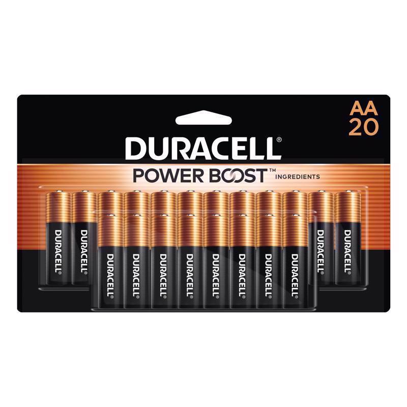 BATTERY ALKALINE AA 20PK Supply