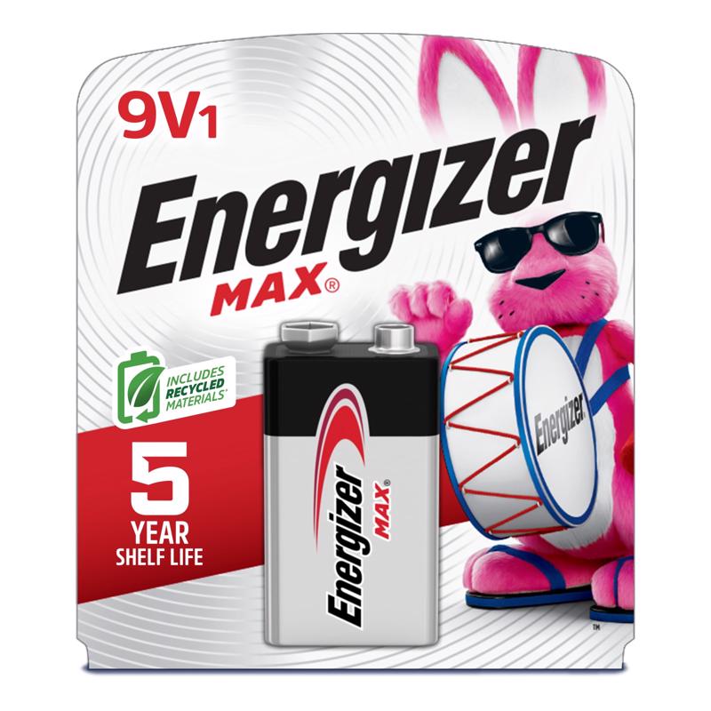 BATTERY ALKALINE 9V 1PK Discount