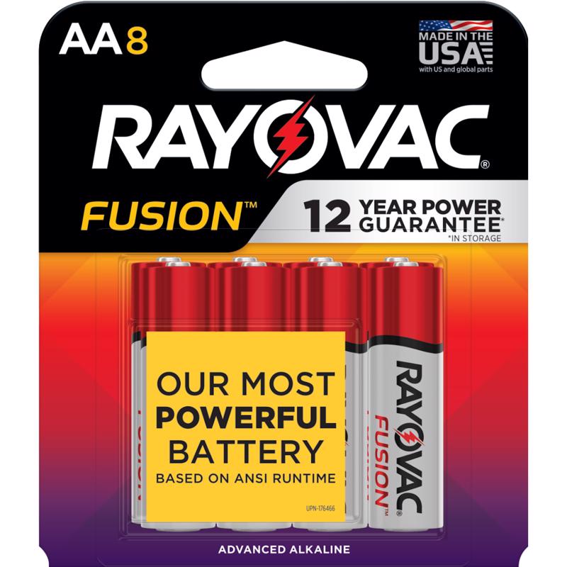 BATTERY ALKALINE AA 8PK Sale
