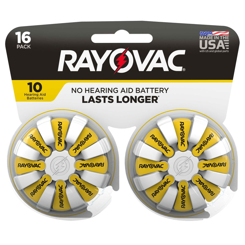 BATTERY HEAR AID 10 16PK Online now