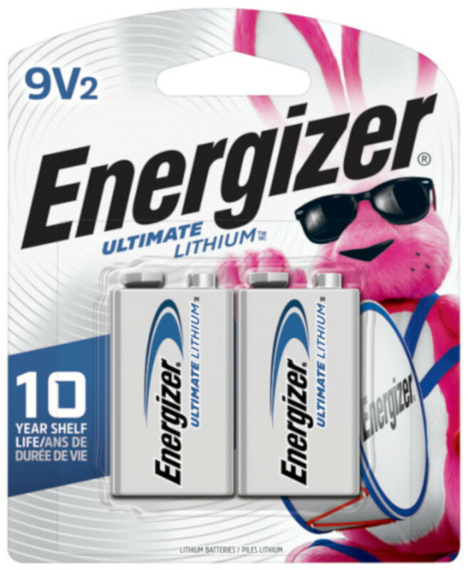 BATTERY LITHIUM 9V 2PK Discount