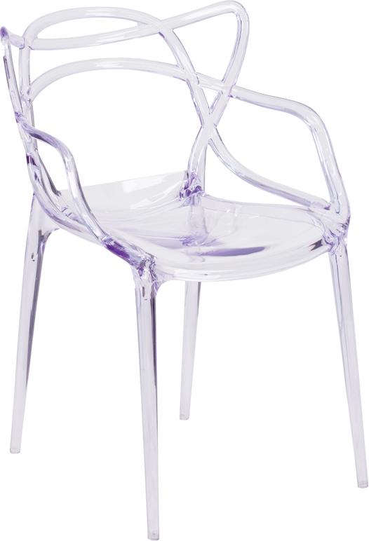 Flash Furniture Nesting Series Transparent Stacking Side Chair – FH-173-APC-GG Online Hot Sale