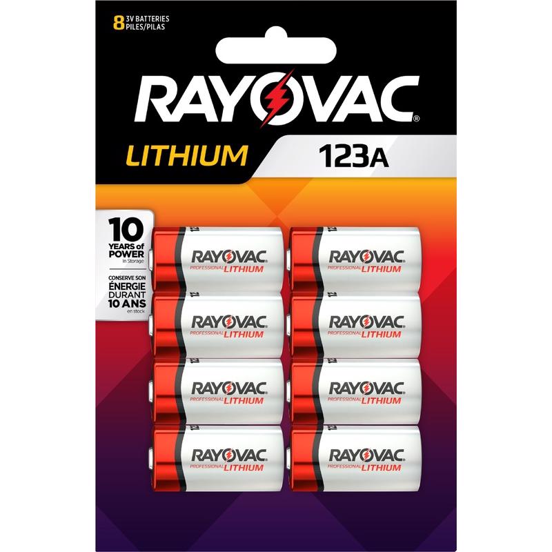 BATTRY LITHIUM 123A 8PK Online Hot Sale