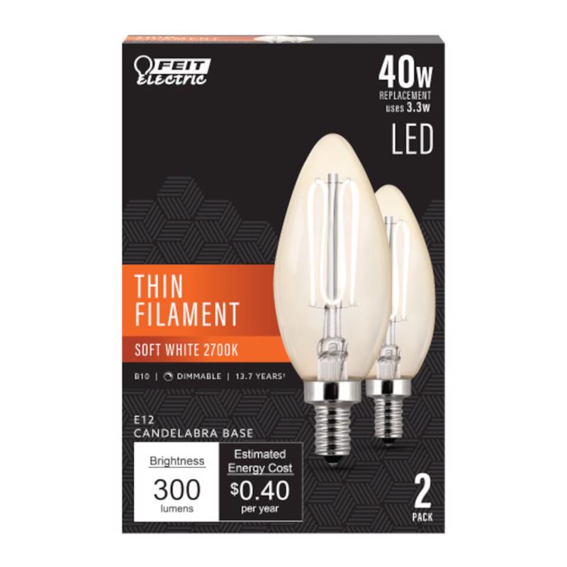 FILAMENT LED BULB 3.3W Online Sale