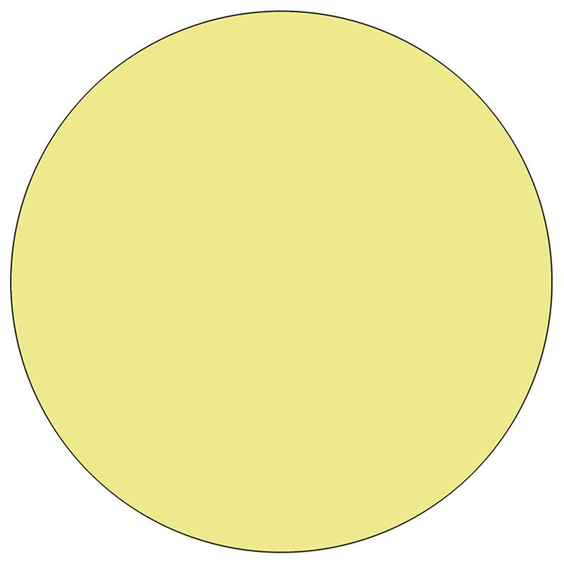 Flash Furniture Mobile 60” Round Yellow Thermal Laminate Activity Table – Standard Height Adjustable Legs – XU-A60-RND-YEL-T-A-CAS-GG Online Sale