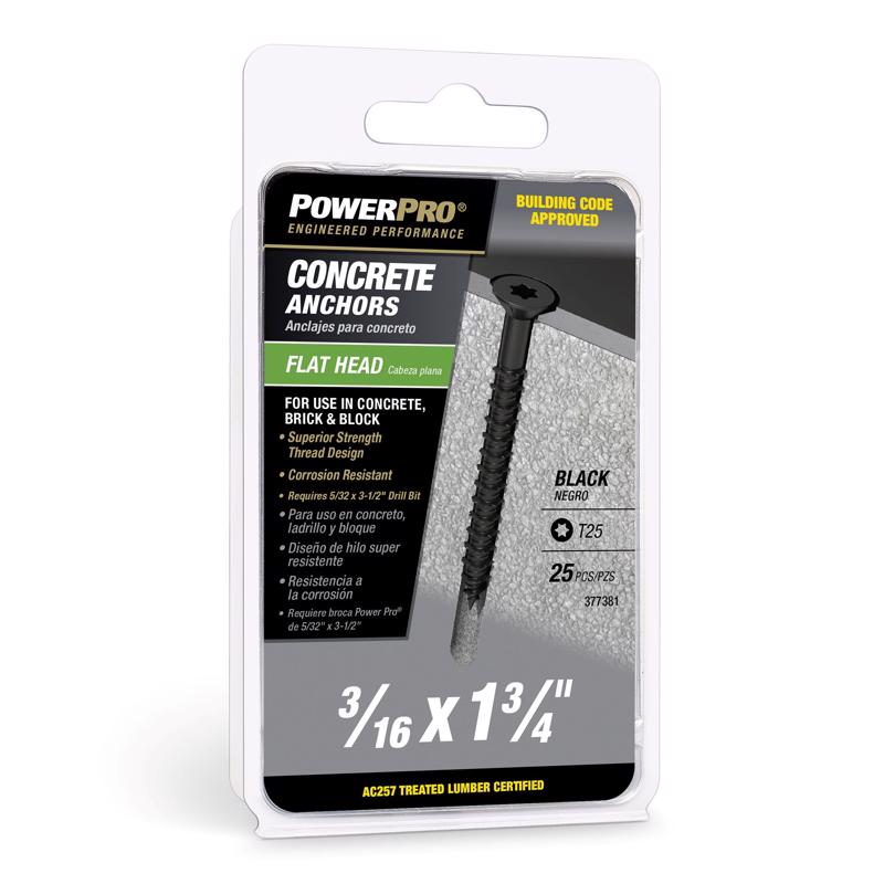 CONCRETE SCRW ANCHR 25PK Sale