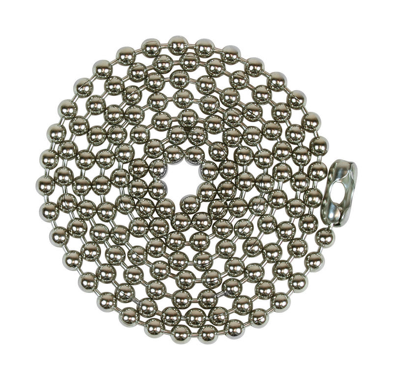 BEADED CHAIN BRASS #10 on Sale