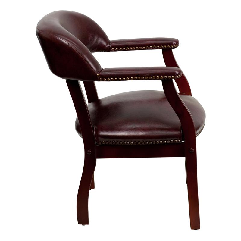 Flash Furniture Oxblood Vinyl Luxurious Conference Chair with Accent Nail Trim – B-Z105-OXBLOOD-GG Online