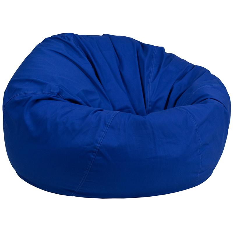Flash Furniture Oversized Solid Royal Blue Bean Bag Chair – DG-BEAN-LARGE-SOLID-ROYBL-GG Online