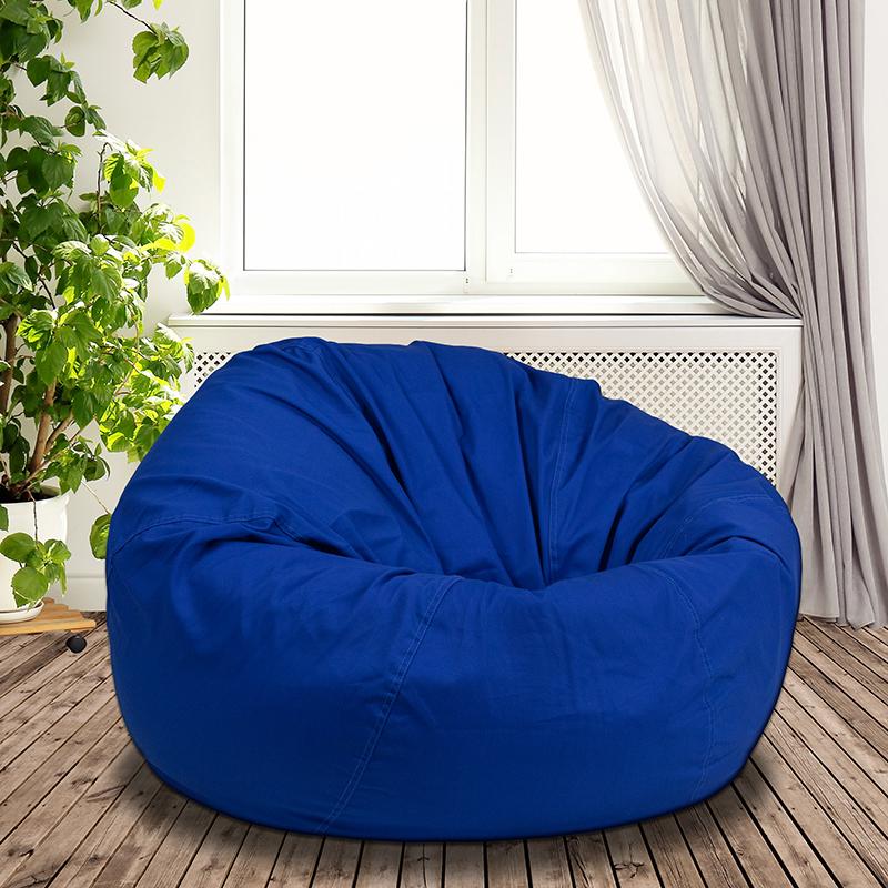 Flash Furniture Oversized Solid Royal Blue Bean Bag Chair – DG-BEAN-LARGE-SOLID-ROYBL-GG Online