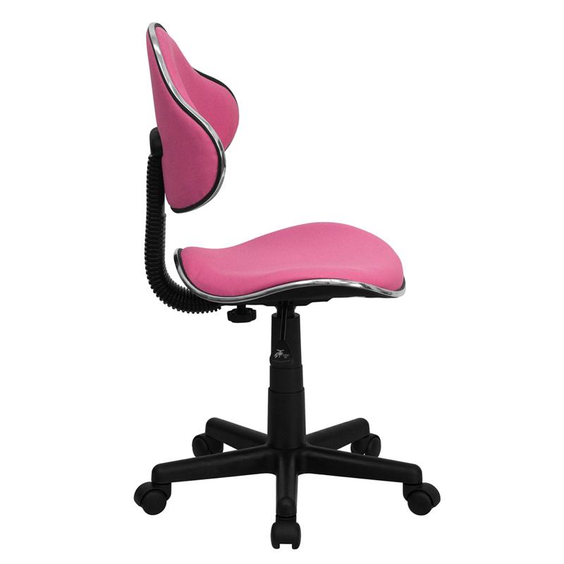 Flash Furniture Pink Fabric Ergonomic Swivel Task Chair – BT-699-PINK-GG Online now