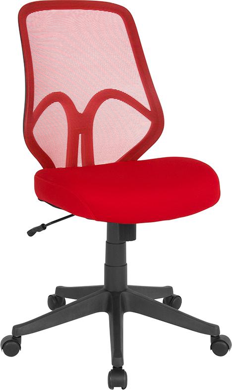 Flash Furniture Salerno Series High Back Red Mesh Chair – GO-WY-193A-RED-GG Online Sale
