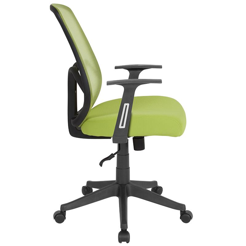 Flash Furniture Salerno Series High Back Green Mesh Chair with Arms – GO-WY-193A-A-GN-GG Hot on Sale