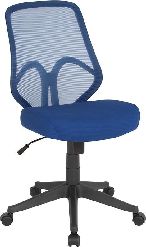 Flash Furniture Salerno Series High Back Navy Mesh Chair – GO-WY-193A-NVY-GG Sale
