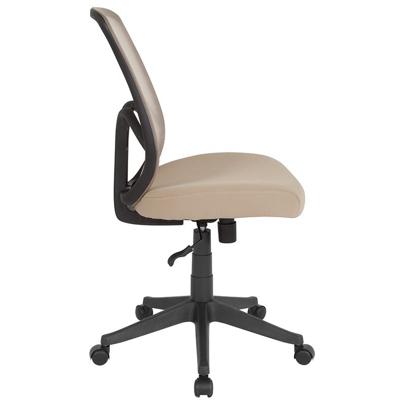 Flash Furniture Salerno Series High Back Light Brown Mesh Chair – GO-WY-193A-LTBN-GG Supply