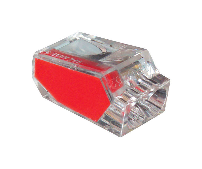CONNECTOR 2PORT RED100PK Online