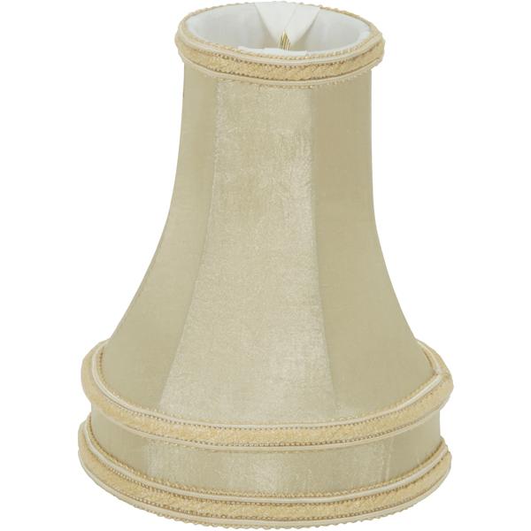 BEIGE LEATHER LOOK CLIP ON on Sale