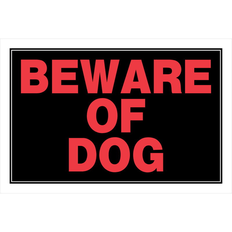 BEWARE OF DOG SIGN 8X12″ Discount