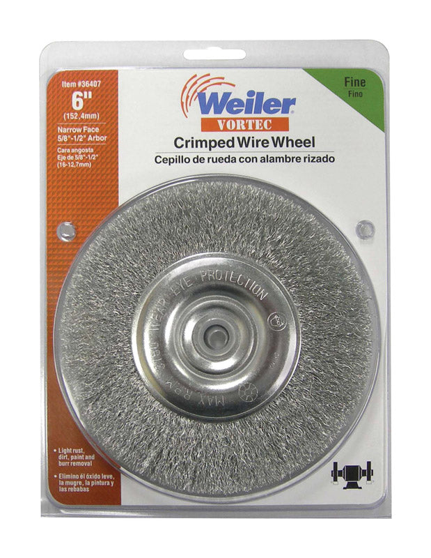 FINE CRIMP WIRE WHEEL 6″ Hot on Sale