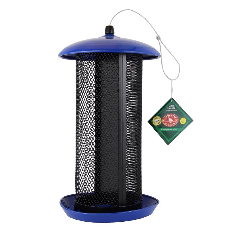BIRD FEEDER BLK/BLU 8LB Online