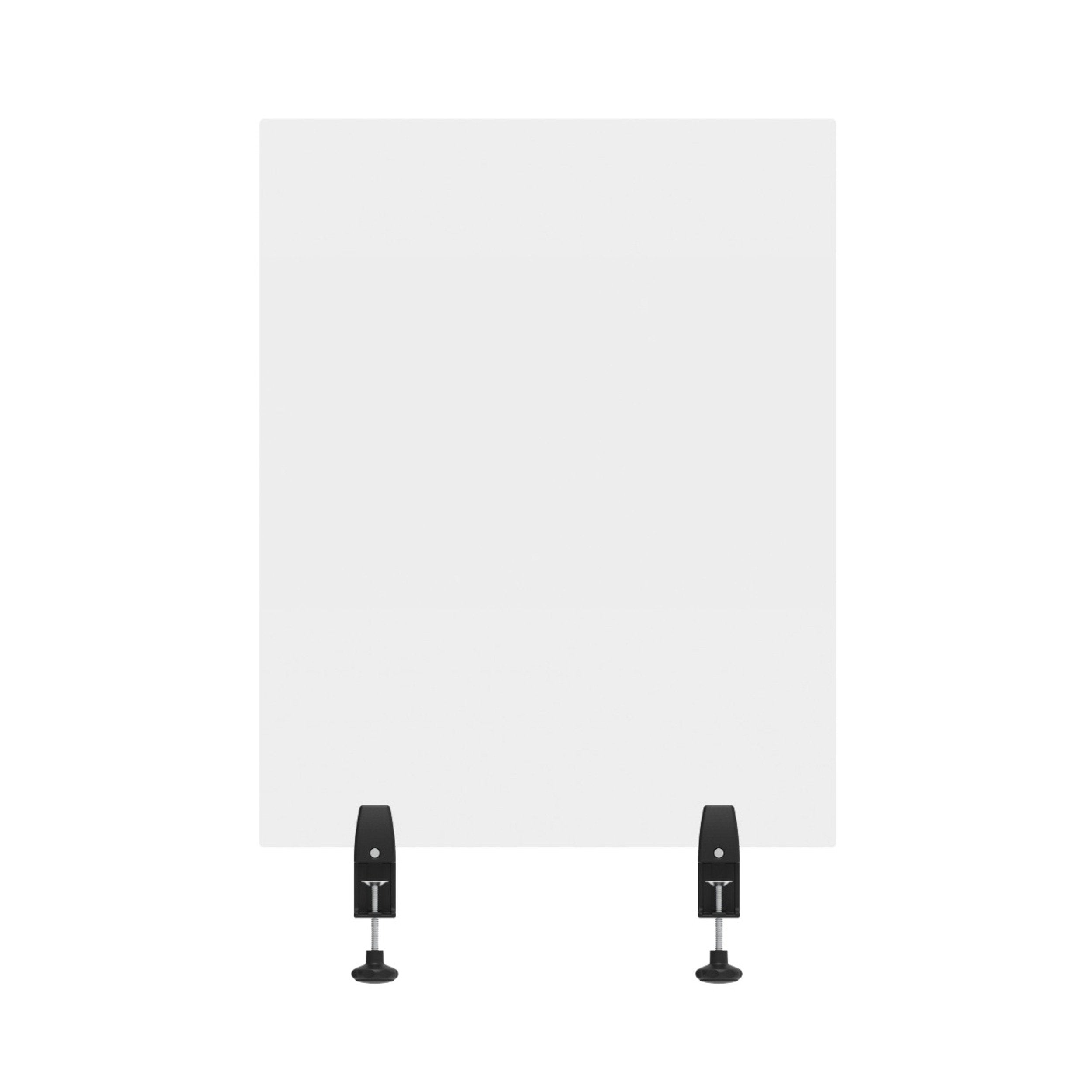 Luxor 24″ x 30″ Clear Acrylic Divider w/ 2 Side Desk Clamps – DIVCL-2430C Online