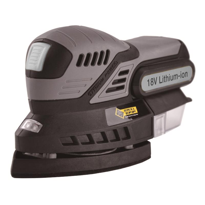CORDLESS PAD SANDER 18V Hot on Sale