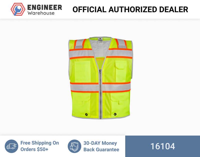 ML Kishigo Brisk Cooling Vest Brisk Cooling Heavy Duty Vest w/ Shoulder Insert  – 4XLarge –  Lime – 16104 Online now