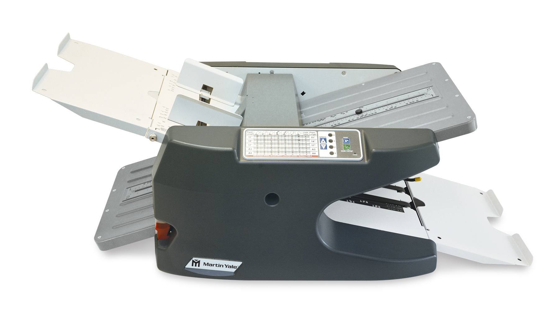 Martin Yale 500-Sheet Capacity AutoFolder Paper Folding Machine (7 Fold Types at 5,000-12,000 sheets/hour) – 1812 Online